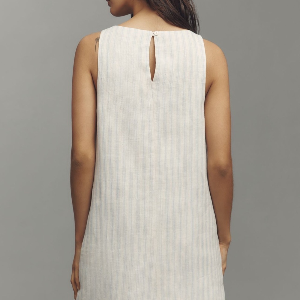Reformation Jessi linen Sleeveless Striped Dress, new with tags - Picture 3 of 3